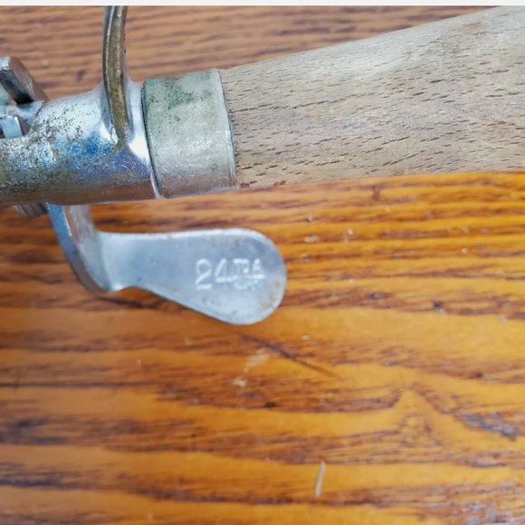 Ice Cream Scoop Wood Handle Indestructo Vintage - Picture 7 of 10